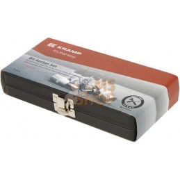 Jeu 9 douilles 1/2" 6 pans, pouce | KRAMP Jeu 9 douilles 1/2" 6 pans, pouce | KRAMPPR#564703