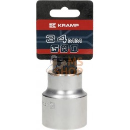 Douille 3/4" 6 pans 34 mm | KRAMP Douille 3/4" 6 pans 34 mm | KRAMPPR#565353