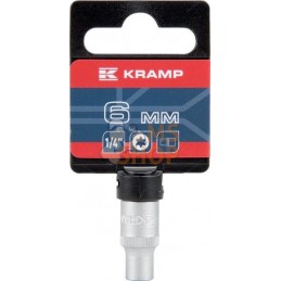 Douille 1/4"Torx E6 | KRAMP Douille 1/4"Torx E6 | KRAMPPR#566158