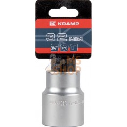 Douille 3/4" 6 pans 32 mm | KRAMP Douille 3/4" 6 pans 32 mm | KRAMPPR#565375