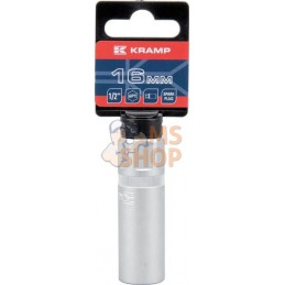 Douille clé à bougie 1/2" 16 mm | KRAMP Douille clé à bougie 1/2" 16 mm | KRAMPPR#566028
