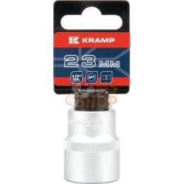 Douille 1/2" 6 pans 23 mm | KRAMP Douille 1/2" 6 pans 23 mm | KRAMPPR#566014