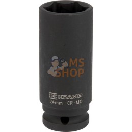 Douille à choc longue 1/2" 24 mm | KRAMP Douille à choc longue 1/2" 24 mm | KRAMPPR#565384