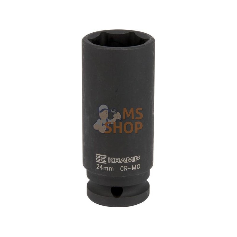 Douille à choc longue 1/2" 24 mm | KRAMP Douille à choc longue 1/2" 24 mm | KRAMPPR#565384 Douille à choc longue 1/2" 24 mm | KRAMP Douille à choc longue 1/2" 24 mm | KRAMPPR#565384