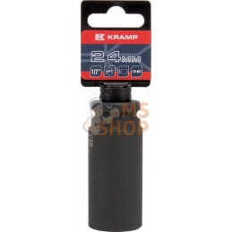 Douille à choc longue 1/2" 24 mm | KRAMP Douille à choc longue 1/2" 24 mm | KRAMPPR#565384