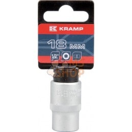 Douille 1/2"Torx E18 | KRAMP Douille 1/2"Torx E18 | KRAMPPR#566029