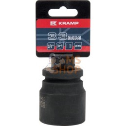 Douille à choc 3/4" 33 mm | KRAMP Douille à choc 3/4" 33 mm | KRAMPPR#565174