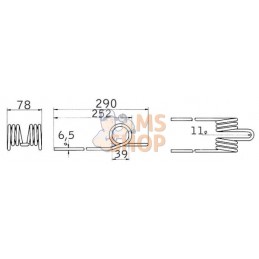 Dent de pirouette Ø6.5 p/Braun | KRAMP Dent de pirouette Ø6.5 p/Braun | KRAMPPR#565590