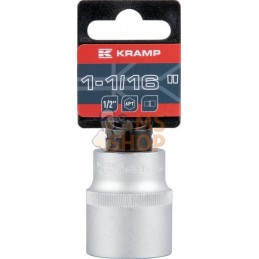 Douille 1/2" 6 pans 1 1/16" | KRAMP Douille 1/2" 6 pans 1 1/16" | KRAMPPR#565777