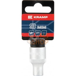 Douille 1/2" 6 pans 9 mm | KRAMP Douille 1/2" 6 pans 9 mm | KRAMPPR#566113