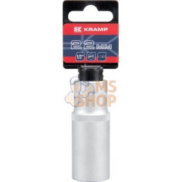Douille longue 1/2" 6 pans 22mm | KRAMP Douille longue 1/2" 6 pans 22mm | KRAMPPR#565745