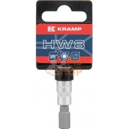 Douille de tournevis 1/4" Hex 8 mm | KRAMP Douille de tournevis 1/4" Hex 8 mm | KRAMPPR#565972