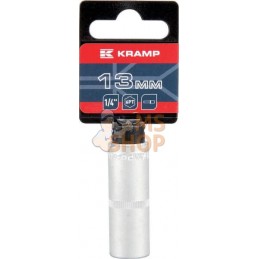 Douille longue 1/4" 6 pans 13 mm | KRAMP Douille longue 1/4" 6 pans 13 mm | KRAMPPR#566074