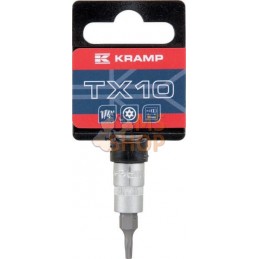 Douille de tournevis 1/4" Torx TX 10 | KRAMP Douille de tournevis 1/4" Torx TX 10 | KRAMPPR#566116