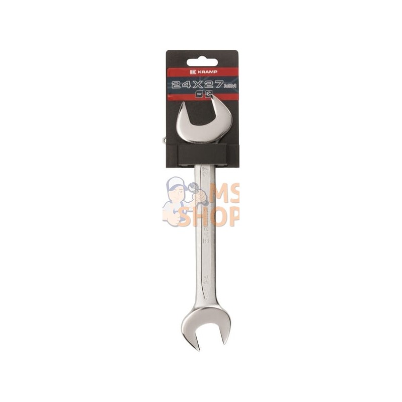 Clé à fourche, 24/27 mm, Kramp | KRAMP Clé à fourche, 24/27 mm, Kramp | KRAMPPR#565329 Clé à fourche, 24/27 mm, Kramp | KRAMP Clé à fourche, 24/27 mm, Kramp | KRAMPPR#565329
