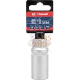 Douille clé à bougie 3/8" 21 mm | KRAMP Douille clé à bougie 3/8" 21 mm | KRAMPPR#565830