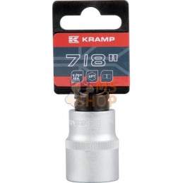 Douille 1/2" 6 pans 7/8" | KRAMP Douille 1/2" 6 pans 7/8" | KRAMPPR#566009