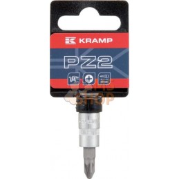 Douille de tournevis 1/4" PZ 2 | KRAMP Douille de tournevis 1/4" PZ 2 | KRAMPPR#566138