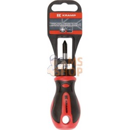 Tournevis cruciforme court PH1 x 38 mm | KRAMP Tournevis cruciforme court PH1 x 38 mm | KRAMPPR#565909