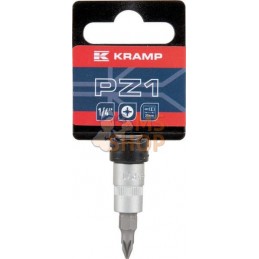 Douille de tournevis 1/4" PZ 1 | KRAMP Douille de tournevis 1/4" PZ 1 | KRAMPPR#566136