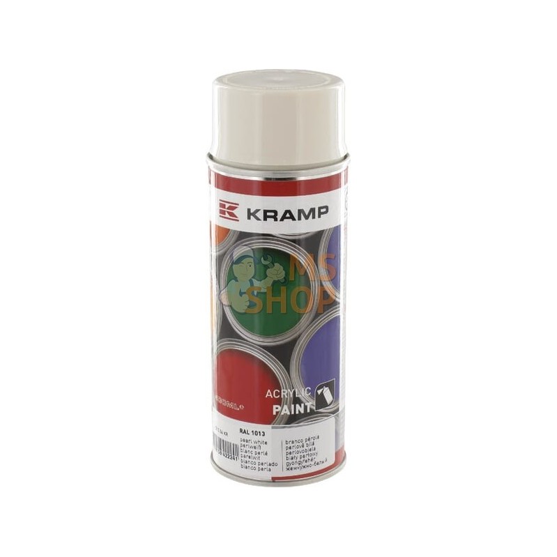 RAL 1013 Blanc perlé 400 ml | KRAMP RAL 1013 Blanc perlé 400 ml | KRAMPPR#731549