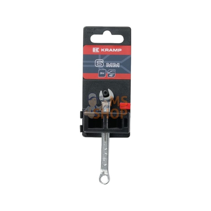 Clé mixte, 6 mm, Kramp | KRAMP Clé mixte, 6 mm, Kramp | KRAMPPR#566003 Clé mixte, 6 mm, Kramp | KRAMP Clé mixte, 6 mm, Kramp | KRAMPPR#566003