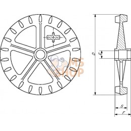 Bague Crosskill 470 mm | KRAMP Bague Crosskill 470 mm | KRAMPPR#799641