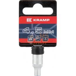 Douille 1/4" 6 pans 4,5 mm | KRAMP Douille 1/4" 6 pans 4,5 mm | KRAMPPR#566195