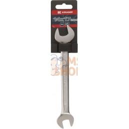 Clé à fourche, 14/17 mm, Kramp | KRAMP Clé à fourche, 14/17 mm, Kramp | KRAMPPR#565609