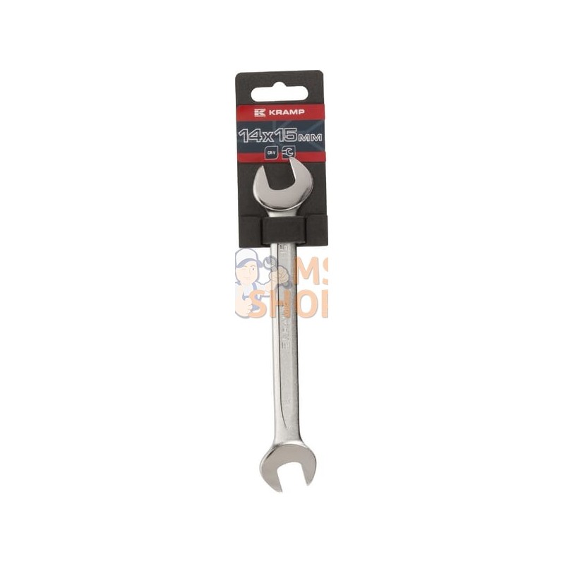 Clé à fourche, 14/15 mm, Kramp | KRAMP Clé à fourche, 14/15 mm, Kramp | KRAMPPR#565612 Clé à fourche, 14/15 mm, Kramp | KRAMP Clé à fourche, 14/15 mm, Kramp | KRAMPPR#565612