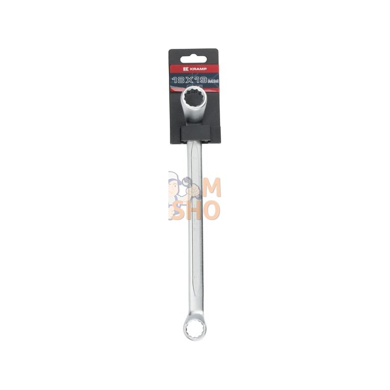 Clé polygonale double, 18/19 mm, Kramp | KRAMP Clé polygonale double, 18/19 mm, Kramp | KRAMPPR#565273 Clé polygonale double, 18/19 mm, Kramp | KRAMP Clé polygonale double, 18/19 mm, Kramp | KRAMPPR#565273