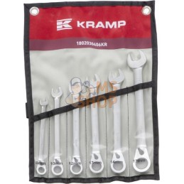 Jeu 6 clés mixtes à rochet | KRAMP Jeu 6 clés mixtes à rochet | KRAMPPR#564203