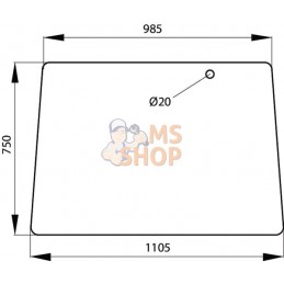 Pare-brise avant | KRAMP Pare-brise avant | KRAMPPR#464029