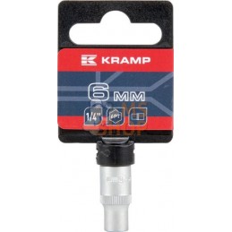 Douille 1/4" 6 pans 6 mm | KRAMP Douille 1/4" 6 pans 6 mm | KRAMPPR#566198