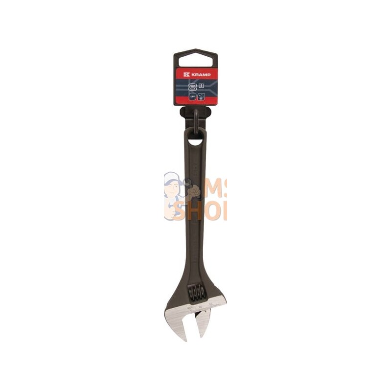 Clé à molette 8", 0-30mm, Kramp | KRAMP Clé à molette 8", 0-30mm, Kramp | KRAMPPR#565093 Clé à molette 8", 0-30mm, Kramp | KRAMP Clé à molette 8", 0-30mm, Kramp | KRAMPPR#565093