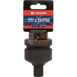 Adaptateur clé à chocs 1" x 3/4" | KRAMP Adaptateur clé à chocs 1" x 3/4" | KRAMPPR#564908