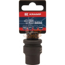 Douille à choc 1/2" 15 mm | KRAMP Douille à choc 1/2" 15 mm | KRAMPPR#565800