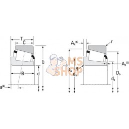 Roulements à rouleaux coniques 50,8x85x17,462 mm Timken | TIMKEN Roulements à rouleaux coniques 50,8x85x17,462 mm Timken | TIMKE