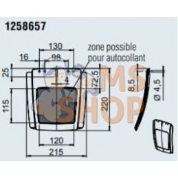 Protect.anti-proj. 240mm, noir | AL-KO Protect.anti-proj. 240mm, noir | AL-KOPR#873806