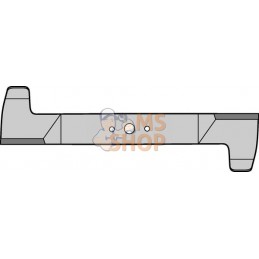 Lame droite ventilée 460mm | CASTELGARDEN Lame droite ventilée 460mm | CASTELGARDENPR#161460