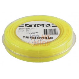 Fil de coupe Ø 1.6mm 200m rond jaune Stiga | STIGA Fil de coupe Ø 1.6mm 200m rond jaune Stiga | STIGAPR#37654
