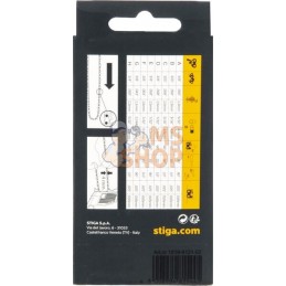 Chaîne de tronçonneuse 16" 57E 3/8"-1,3mm Stiga | STIGA Chaîne de tronçonneuse 16" 57E 3/8"-1,3mm Stiga | STIGAPR#839183