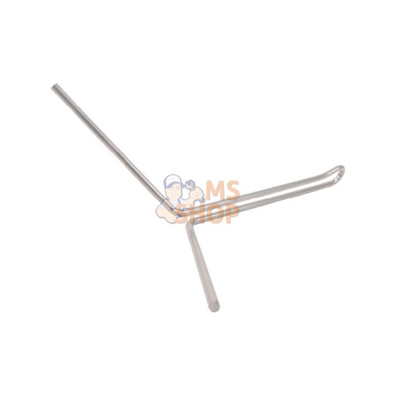 853850720N; KRAMP; Dent de herse courte 9mm ZN; pièce detachée
