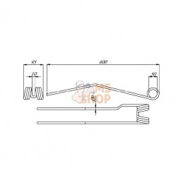 VF1662440486N; KRAMP; Dent flexible; pièce detachée