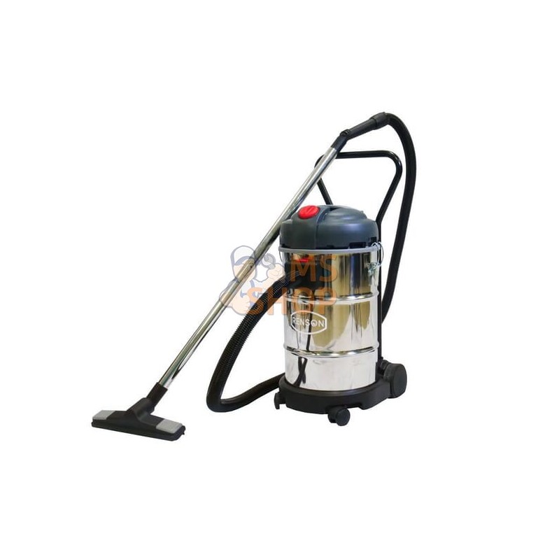 aspirateur I301 eau&poussière  - cuve inox 30l - 1 moteur | RENSON aspirateur I301 eau&poussière  - cuve inox 30l - 1 moteur | R