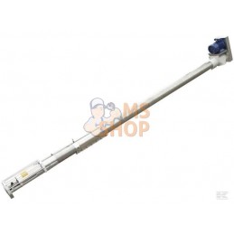 Convoyeur à vis interne 2 m SENIOR MICA dans le sens inverse des aiguilles d'une montre | KONGSKILDE Convoyeur à vis interne 2 m