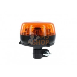 Gyrophare LED, 11W, 9-32V, ambre, montage sur poteau flexible, rotatif, Ø140mmx142mm, CL5, ATLAS | VIGNAL Gyrophare LED, 11W, 9-
