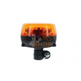 Gyrophare LED, 11W, 9-32V, ambre, montage sur poteau flexible, rotatif, Ø140mmx142mm, CL3, ATLAS | VIGNAL Gyrophare LED, 11W, 9-