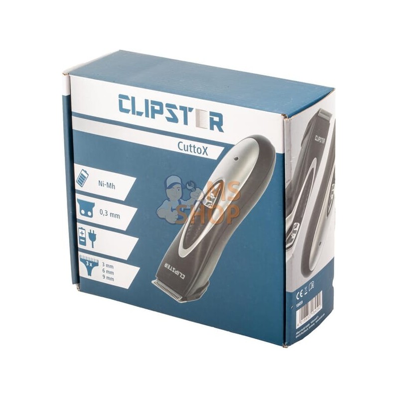 Tondeuse sans fil CuttoX avec accessoires | CLIPSTER Tondeuse sans fil CuttoX avec accessoires | CLIPSTERPR#1124810