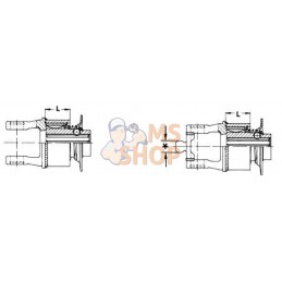 R.libre F5/1R 1 3/4"20pc W2500 | WALTERSCHEID R.libre F5/1R 1 3/4"20pc W2500 | WALTERSCHEIDPR#1125199